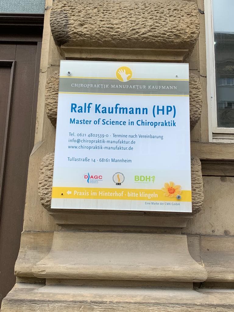 Chiropraktik Manufaktur Kaufmann